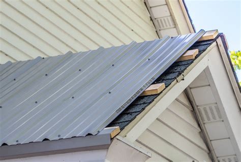 steel roofing over existing shingles